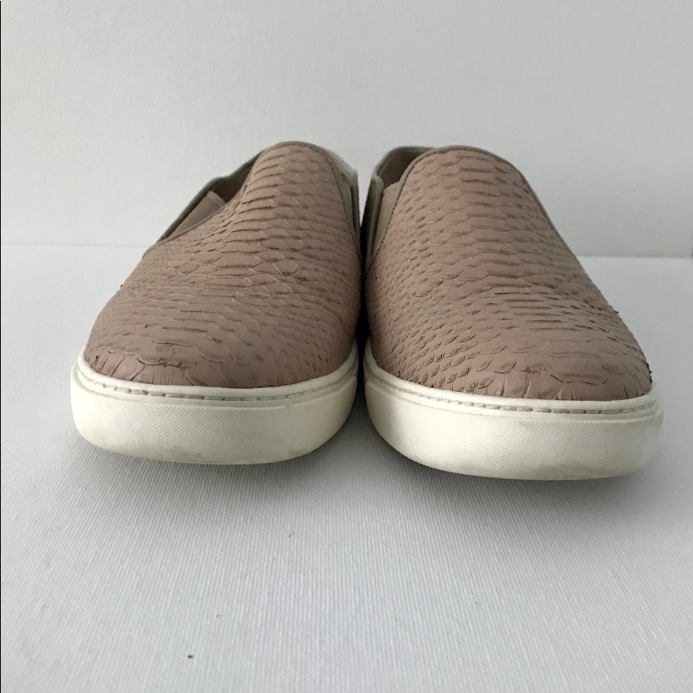 Cole Haan Bowie Maple Sugar Snake Print Leather Slip On Womens 8.5m